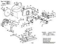 Bosch 0 601 562 041 Circular hand saw 110 V / GB Spare Parts